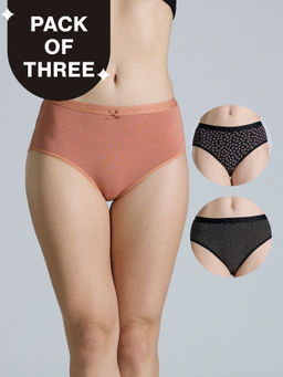 Nykd by Nykaa - Nykd by NykaaFreebiePanty with Outer Elastic-NYP392-Multicolour-P01