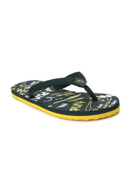 Puma - Kids Green Toss Jr X2 Kid Flipflops