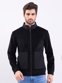 Spykar - Black Regular Fit Casual Sweatshirts for Men