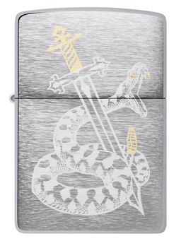 Zippo - Snake Sword Tattoo Design Windproof Pocket Lighter