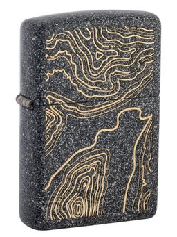 Zippo - Topo Map Design Windproof Pocket Lighter