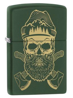 Zippo - Outdoor Skull Design Windproof Pocket Lighter