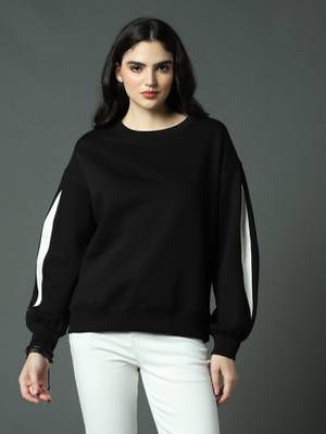 MIDNIGHT ROUND NECK HIGH DENSITY PULLOVER