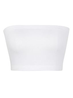 mackly - White Girls Solid Tube Bra