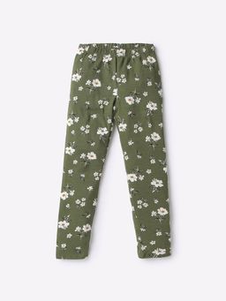 GAP - Green Floral Skinny Fit Leggings