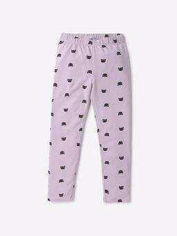 GAP - Purple Printed Skinny Fit Leggings