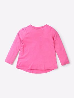 GAP - Pink Solid Regular Fit Top
