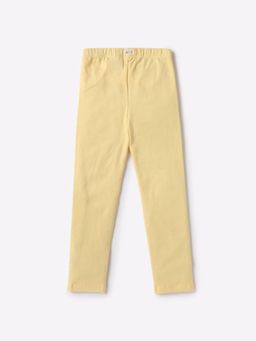 GAP - Yellow Solid Skinny Fit Leggings