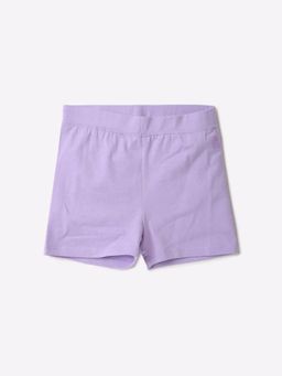GAP - Lavender Solid Regular Fit Shorts