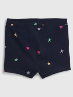 GAP - Navy Blue Printed Regular Fit Shorts