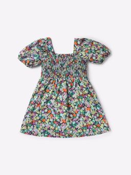 GAP - Multi-Color Floral Regular Fit Dress