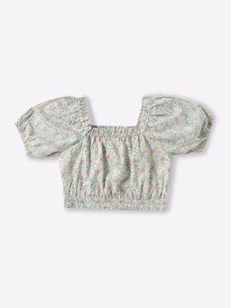 GAP - Multi-Color Floral Regular Fit Top