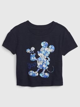 GAP - Navy Blue Printed Relaxed Fit T-Shirt