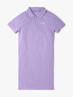 GAP - Purple Solid Regular Fit Dress