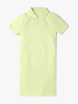 GAP - Green Solid Regular Fit Dress