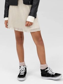 GAP - Beige Textured Regular Fit Skirt