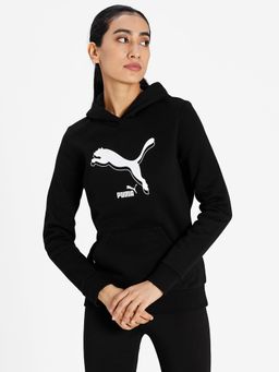 Puma - Power Logo Women Black Hoodies