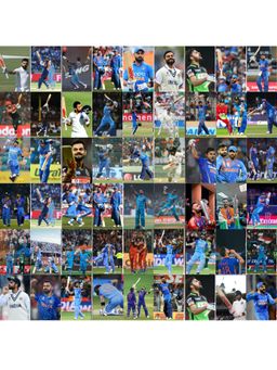 ARTCREST - Virat Kohli Poster Aesthetic Wall Art (Pack of 54)