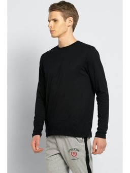 Van Heusen Innerwear - Men Athleisure Antibacterial & Smart Tech T-Shirt - Black