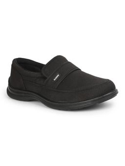 LIBERTY - Gliders 3070-27 Non Lacing Loafers For Men - Black
