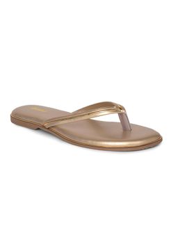 Bata - Gold Womens Flats