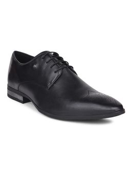 Hush Puppies - Black Mens Formal Brogues