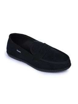 LIBERTY - Gliders EXCITOR Formal Non Lacing Loafers For Men - Black