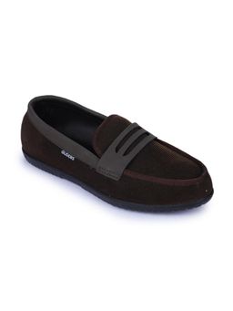 LIBERTY - Gliders EXCITOR Formal Non Lacing Loafers For Men - Brown