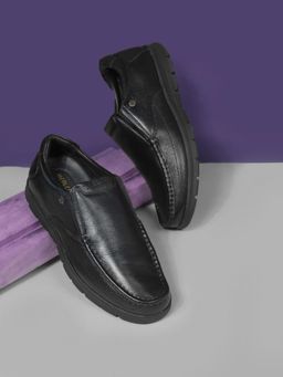 LIBERTY - Healers OSL-22 Formal Non Lacing Loafers For Men - Black