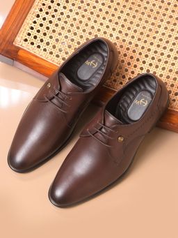 LIBERTY - Healers SCL-12 Formal Lacing Derbies For Men - Brown