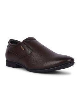 LIBERTY - Fortune UVL-31 Formal Non Lacing Loafers For Men - Brown
