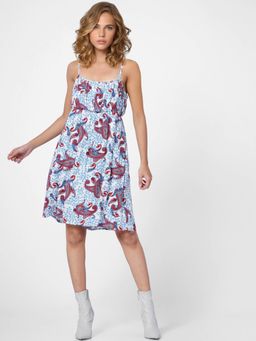 ONLY - Women Printed White Dress