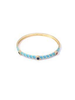 Putstyle - Metal Enamel Zircon Bracelet