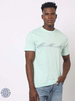 GAP - Mens Crew Neck Typographic T-Shirt