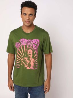 GAP - Mens Graphic Crew Neck T-Shirt