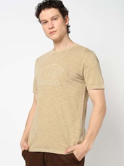 GAP - Mens Versatile Melange Crew Neck T-Shirt