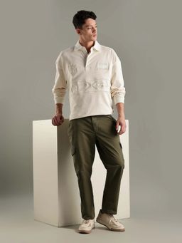 Tommy Hilfiger - Relaxed Fit Solid Mid Rise Cargo