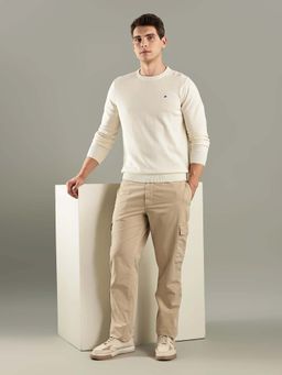 Tommy Hilfiger - Relaxed Fit Solid Mid Rise Cargo