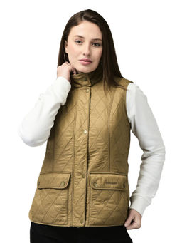 WOODLAND - Women Gold Puffer Jacket