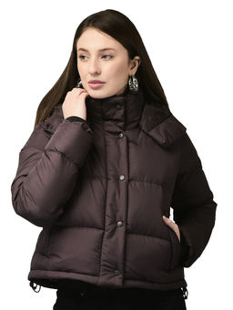 WOODS - Women Brown Puffer Jacket