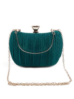 Odette - Statement Emerald Green Clutch