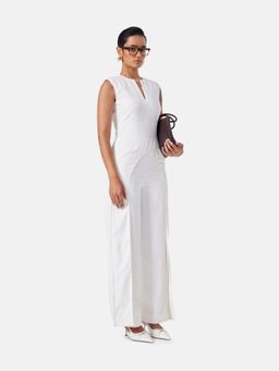 Notebook - White Eloise Jumpsuit