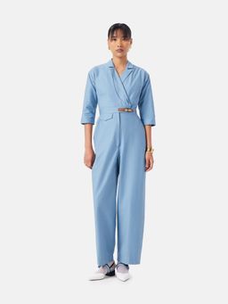 Notebook - Blue Palmer Jumpsuit