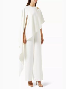 Notebook - White Nadia Jumpsuit
