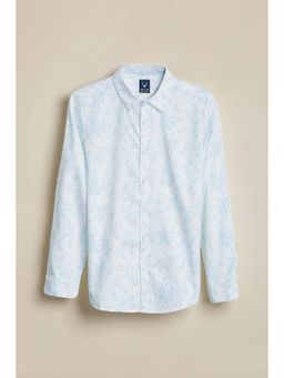 Allen Solly - Boys Blue Floral Printed Casual Shirt