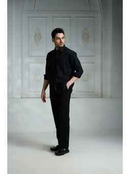 Rivaar by Rocky Star - White Black Casual Shirt