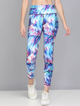 Kobo - Multi-Color Ankle Length Sports Leggings