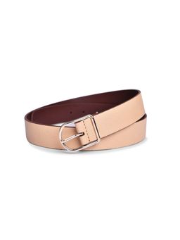BELWABA - Vegan Leather Beige Womens Belt