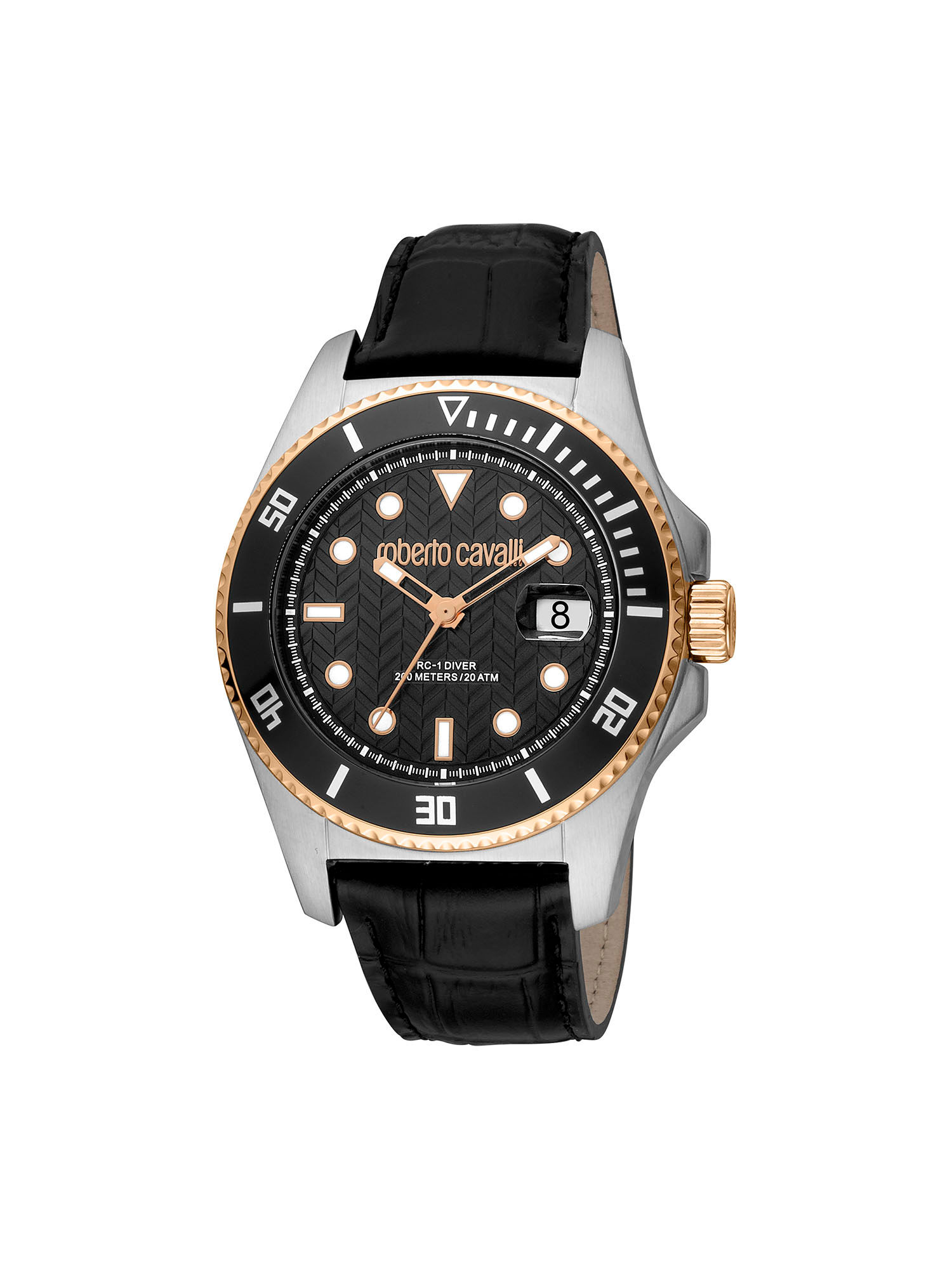 Buy Roberto Cavalli Black Dial Men Watch - RC5G042L0035 (M) Online