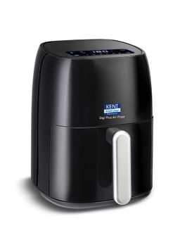 KENT - Digi Plus Air Fryer 4L Capacity & 1300W Fry, Grill, Roast & Bake Digital Display